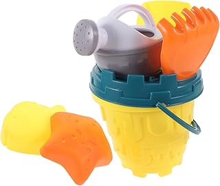 Gogogmee 1 Conjunto Balde De Praia Infantil Brinquedos De Verão Ferramentas Infantis Carrinho De Praia Para Balde De Areia Balde De Areia Jogo Kit De Areia Para Brinquedos De Água Moldes