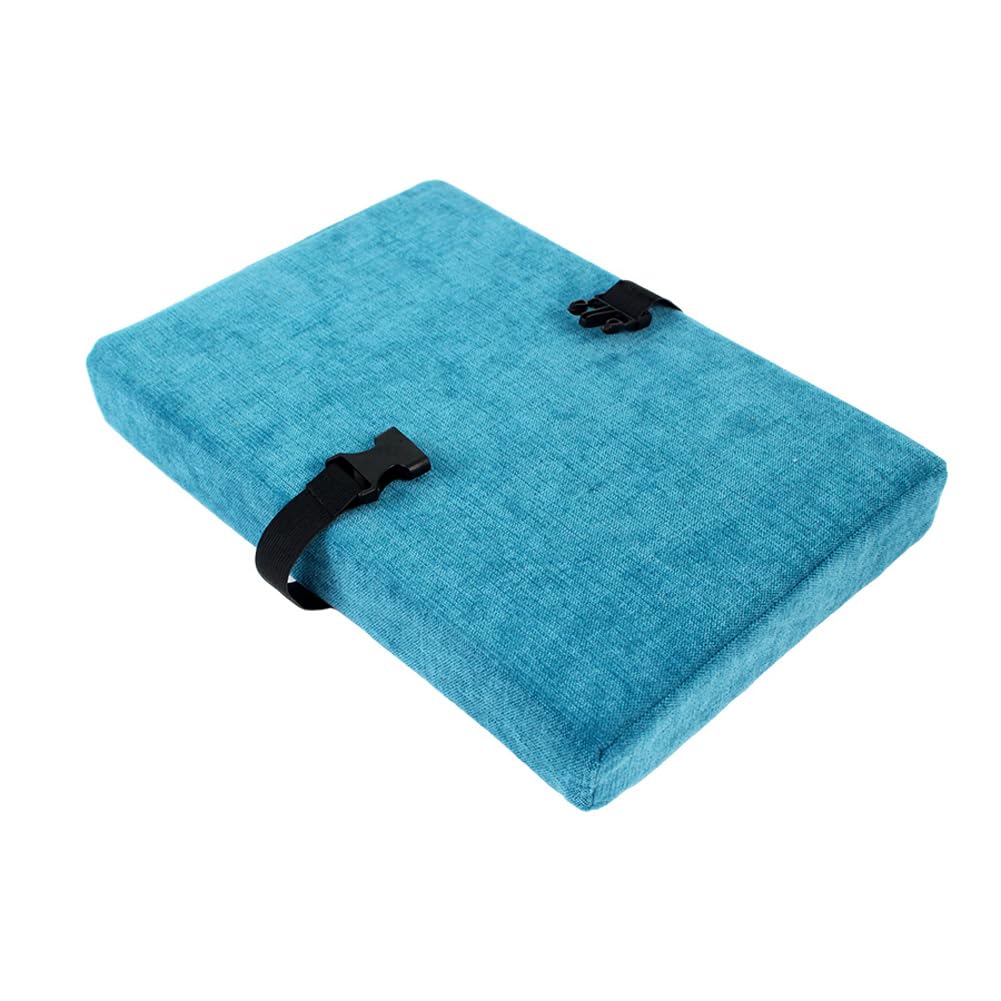 Coussin d'assise de tabouret antidérapant et déhoussable avec boucle de fixation stable