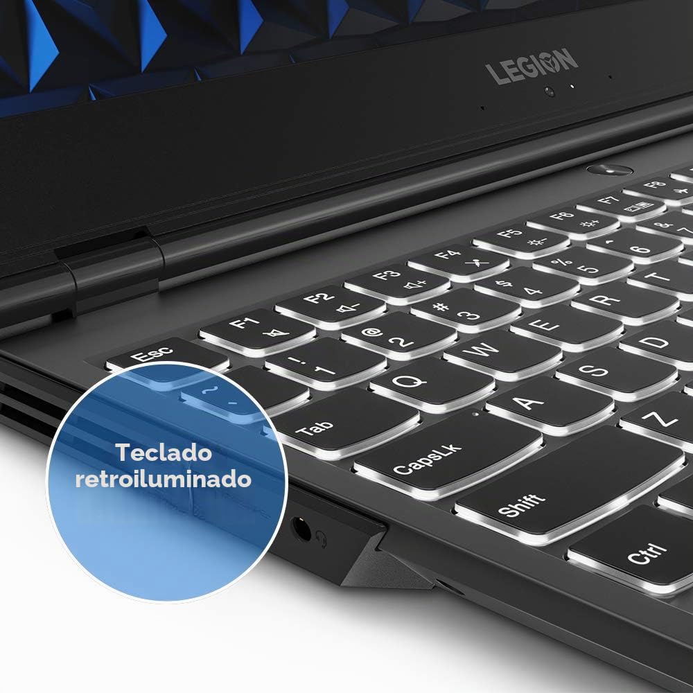 Lenovo Legion Y540 2019 39.6 cm FHD Gaming Laptop Computer, 9ª generación Intel Hexa-Core i7-9750H hasta 4.5GHz, 32GB DDR4 RAM, 1TB HDD + 512GB PCIE SSD, GeForce GTX 1650 4GB, 802.11ac WiFi, Windows