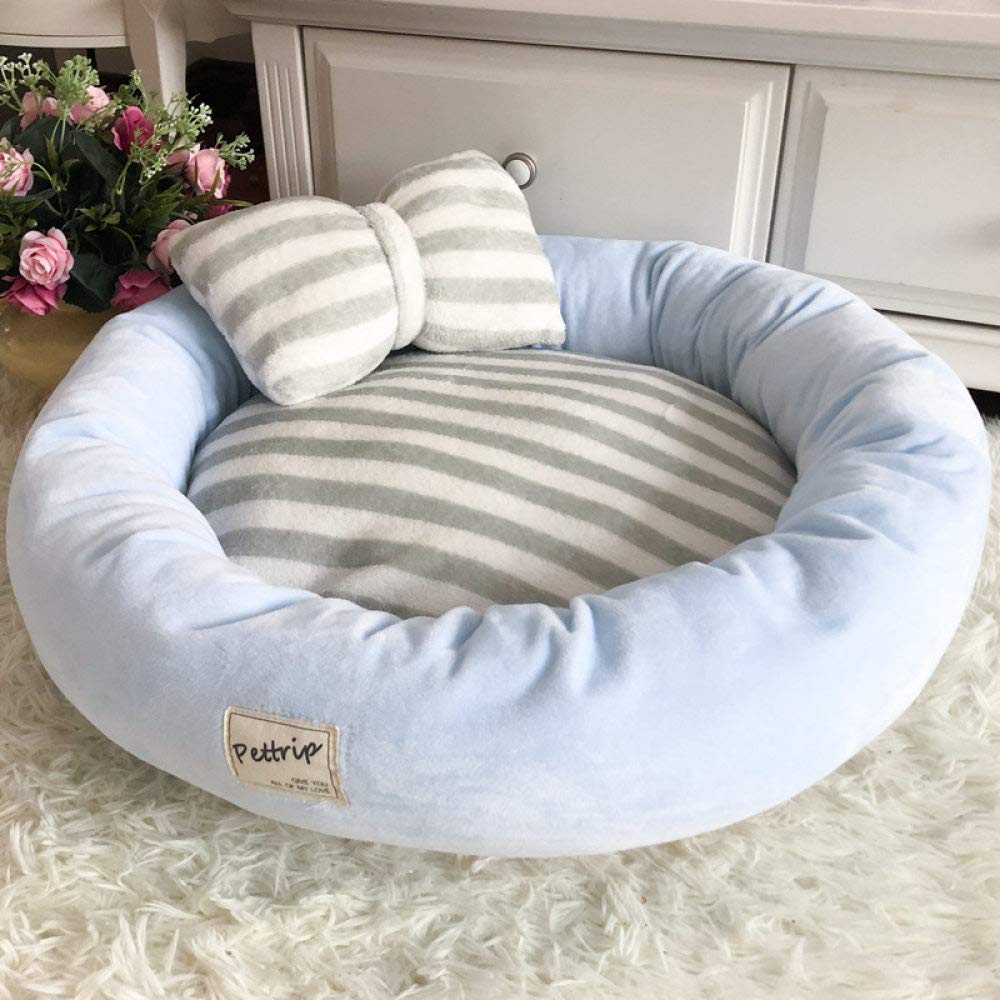 Coussin pour chat lavable et moelleux avec cachette intégrée