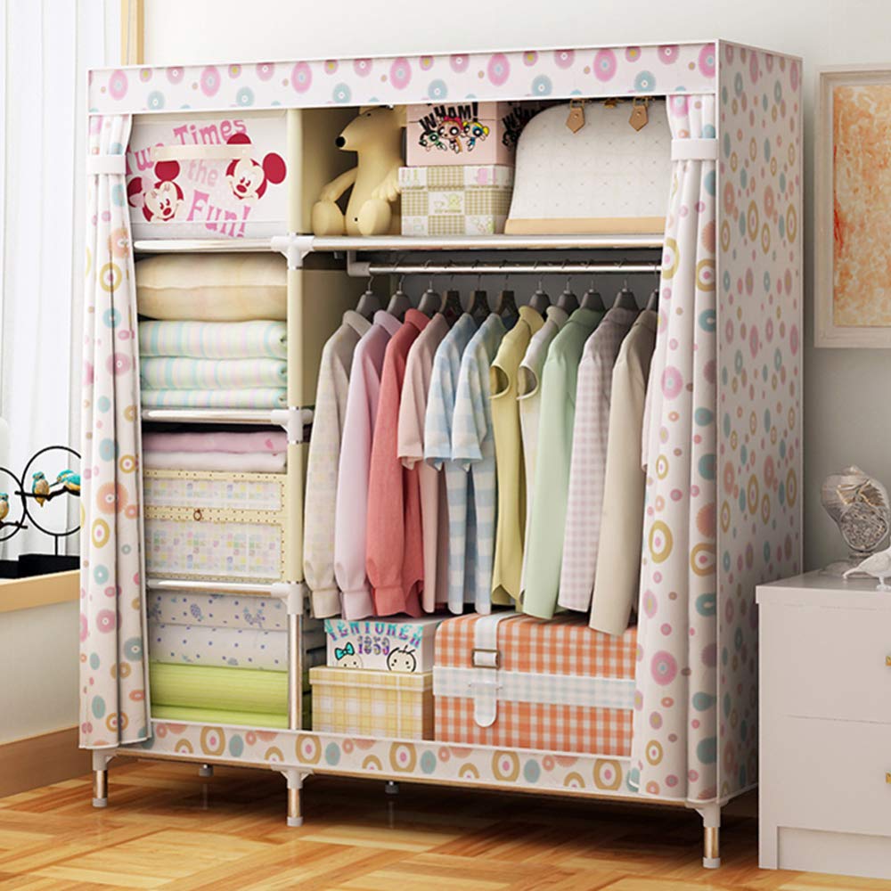 Armoire de rangement pliante double protégeant de la poussière avec acier 25mm