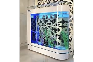 rgtq | Upright Fish Tank Big Fishbowl Glsaa Glass Bar for Homes and Offices.