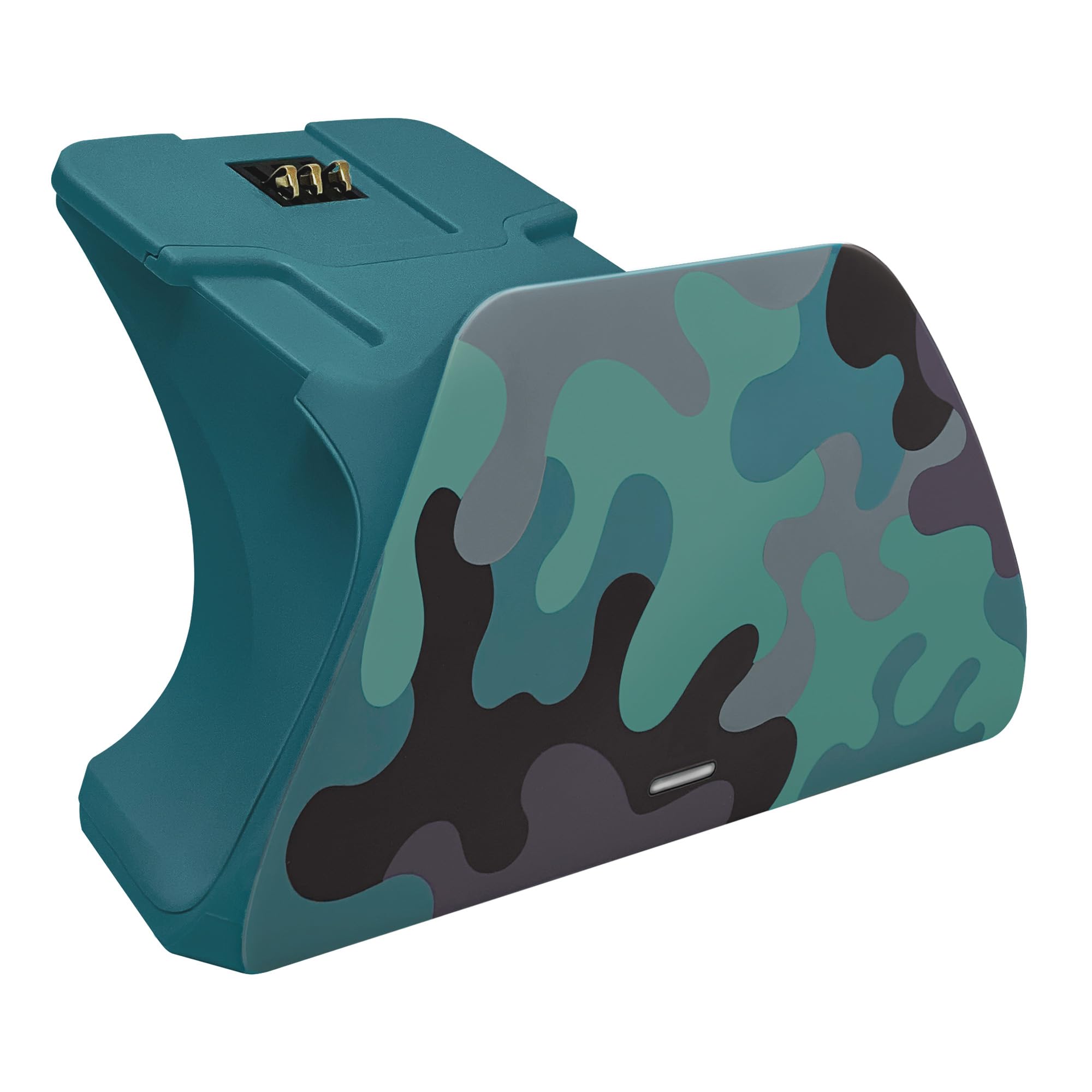 Razer Universelle Schnellladestation - Schnellladegerät für Xbox-Controller (Universelle Kompatibilität, Magnetkontaktsystem, Passend zu jedem Xbox-Controller) Mineral Camo