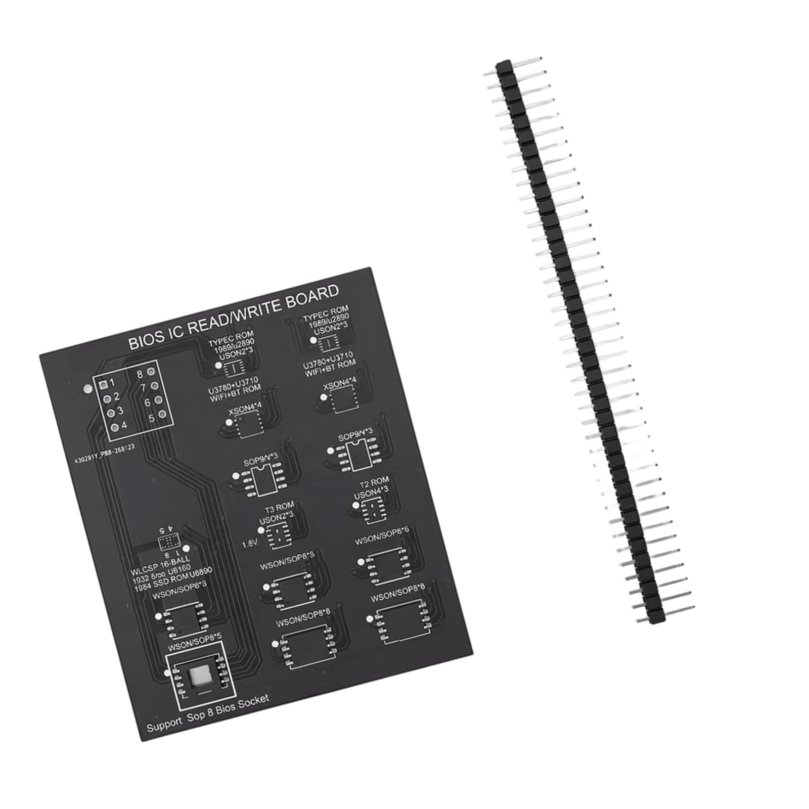 Hsioluted Serials Number Modified Burners Socket Adapter Board For Electronic Engineers Fast Setups And Stable Wlcsp