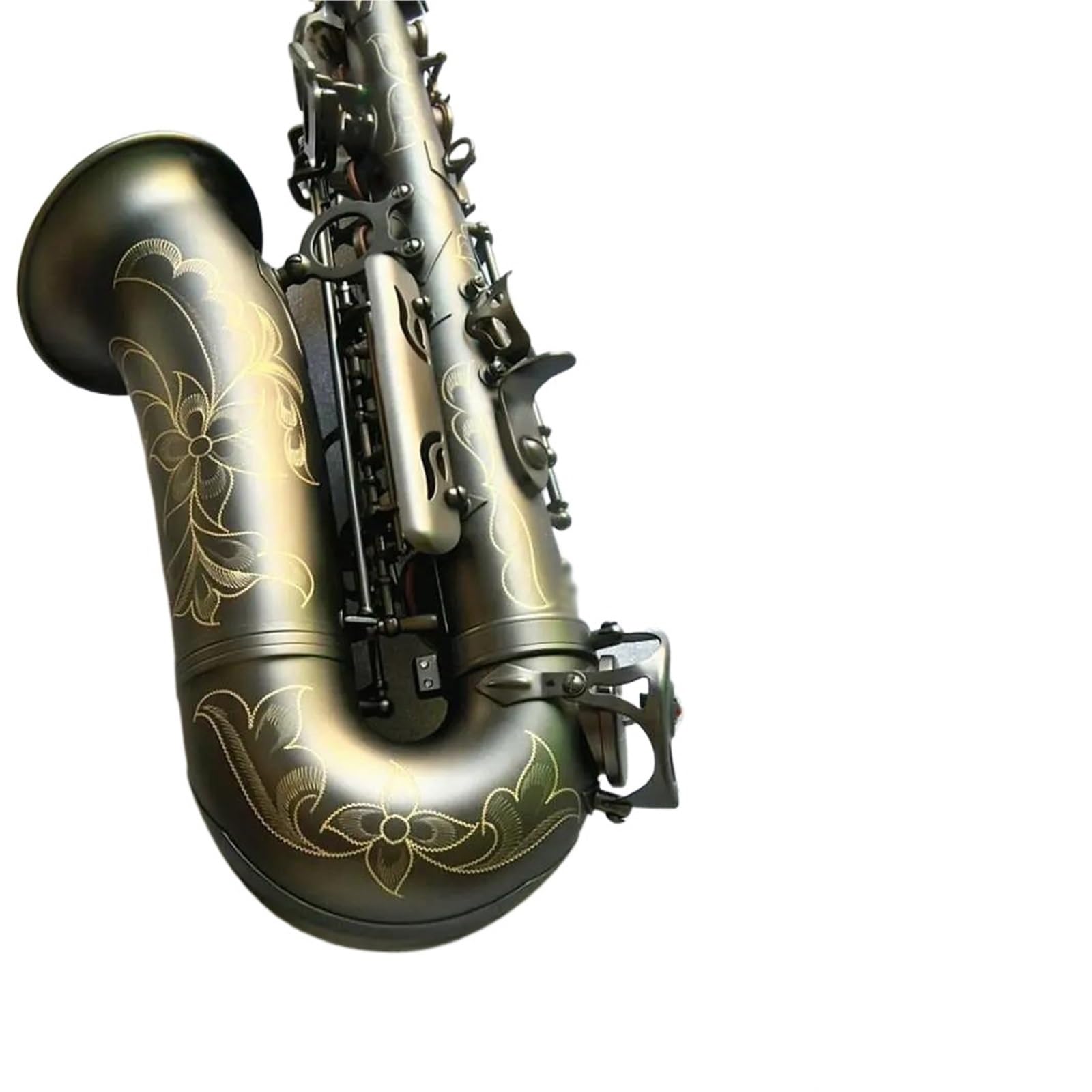 Saksofon Saksofon Altowy Matowy Czarny Saksofon Altowy Ustnik Reed Neck Akcesoria Do Instrumentów Muzycznych