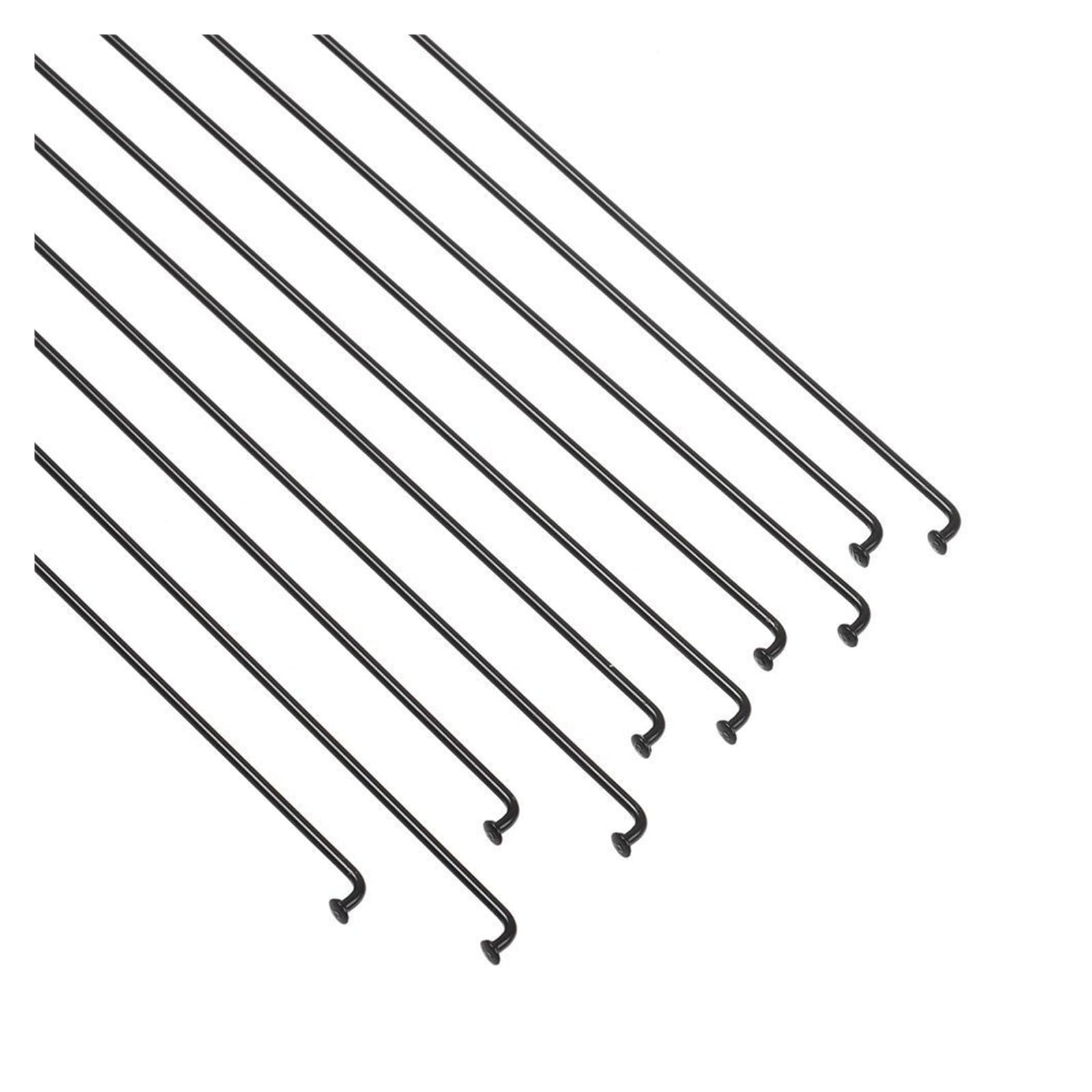 10 raggi in acciaio inox per bicicletta con nippli per mountain bike e bici da strada, fili di ricambio per la riparazione delle ruote della bicicletta (262-298 mm) (259 mm)