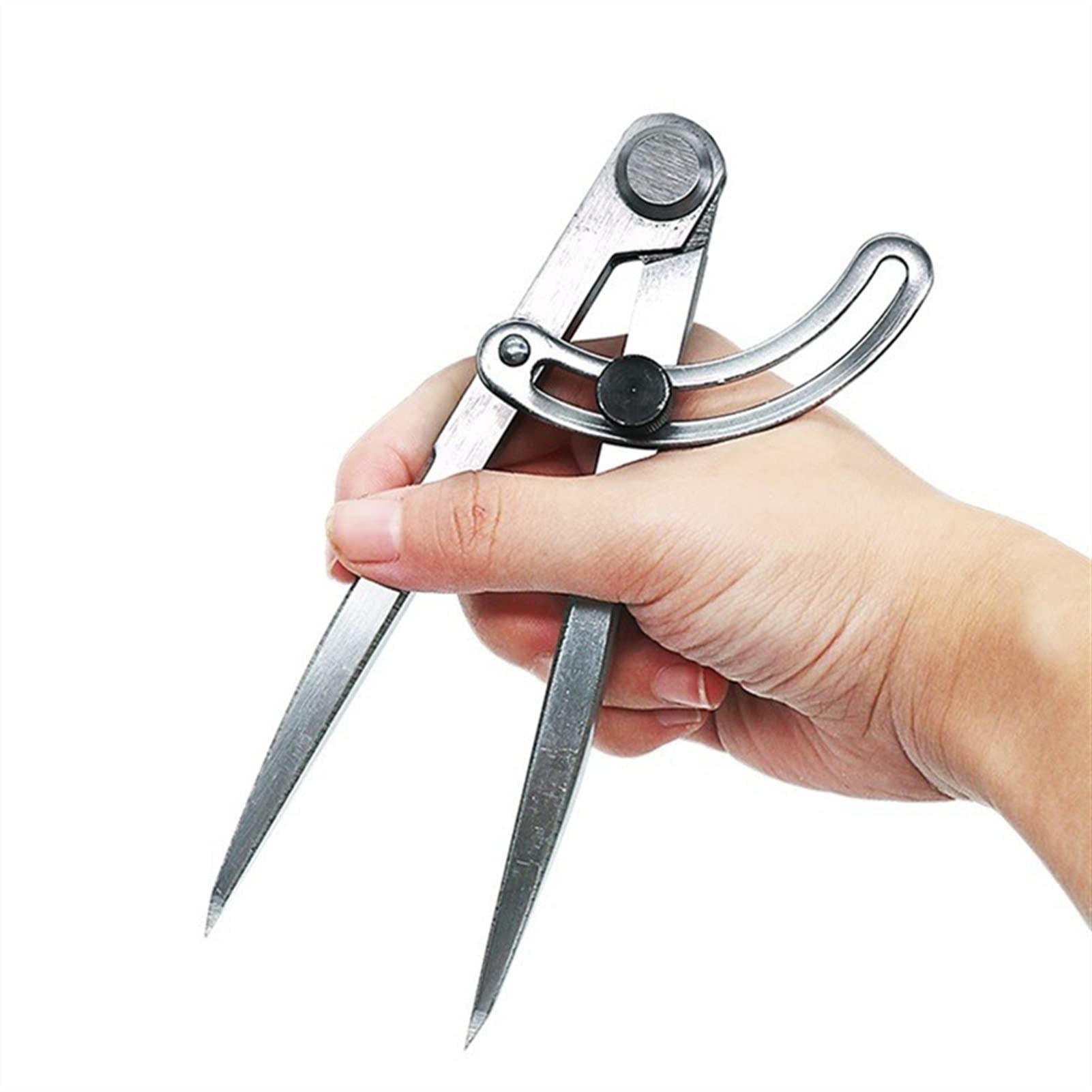 Abstandslehre Aus Kohlenstoffstahl - Praktischer Markierungszirkel Für Leder & Holz