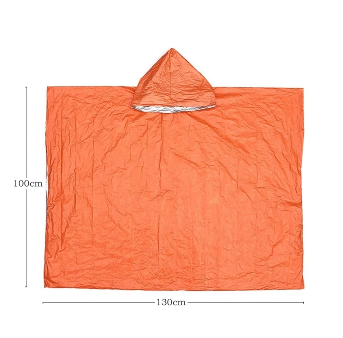 Poncho Antipioggia Poncho Antipioggia da 5 Pezzi, Impermeabile da Uomo Impermeabile da Esterno con Cappuccio Impermeabile da Donna Mantella Antipioggia
