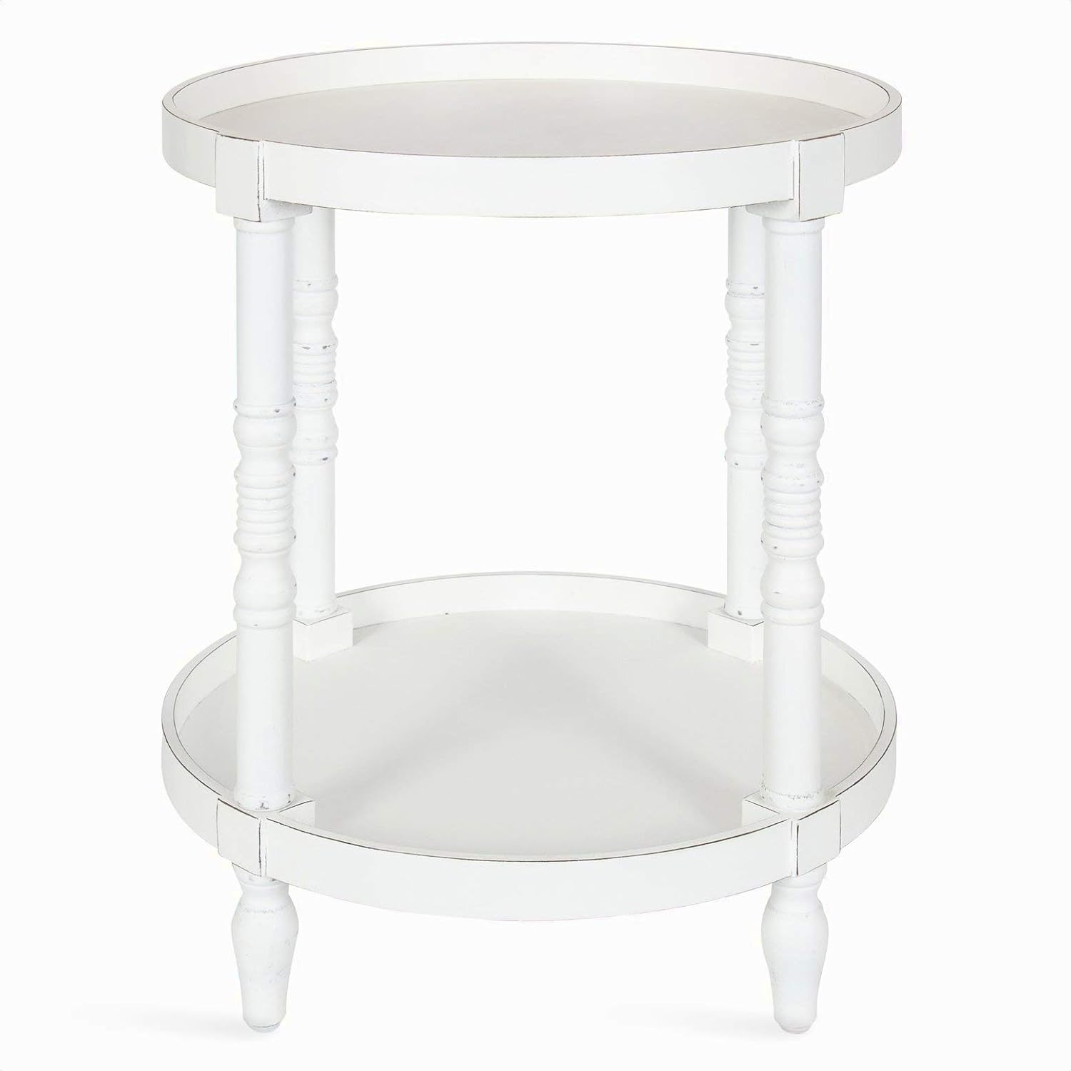 Lucinda Tray Top End Table, Overall 24'' H x 20'' W x 20