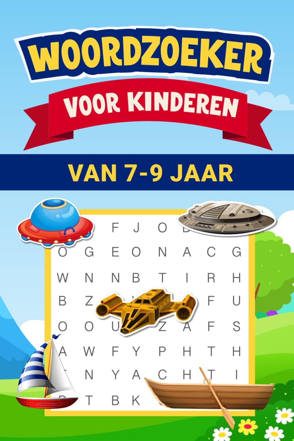 Woordzoeker Voor Kinderen Van 7-9 Jaar: Leuke En Leerzame Puzzels Voor Slimme Kinderen