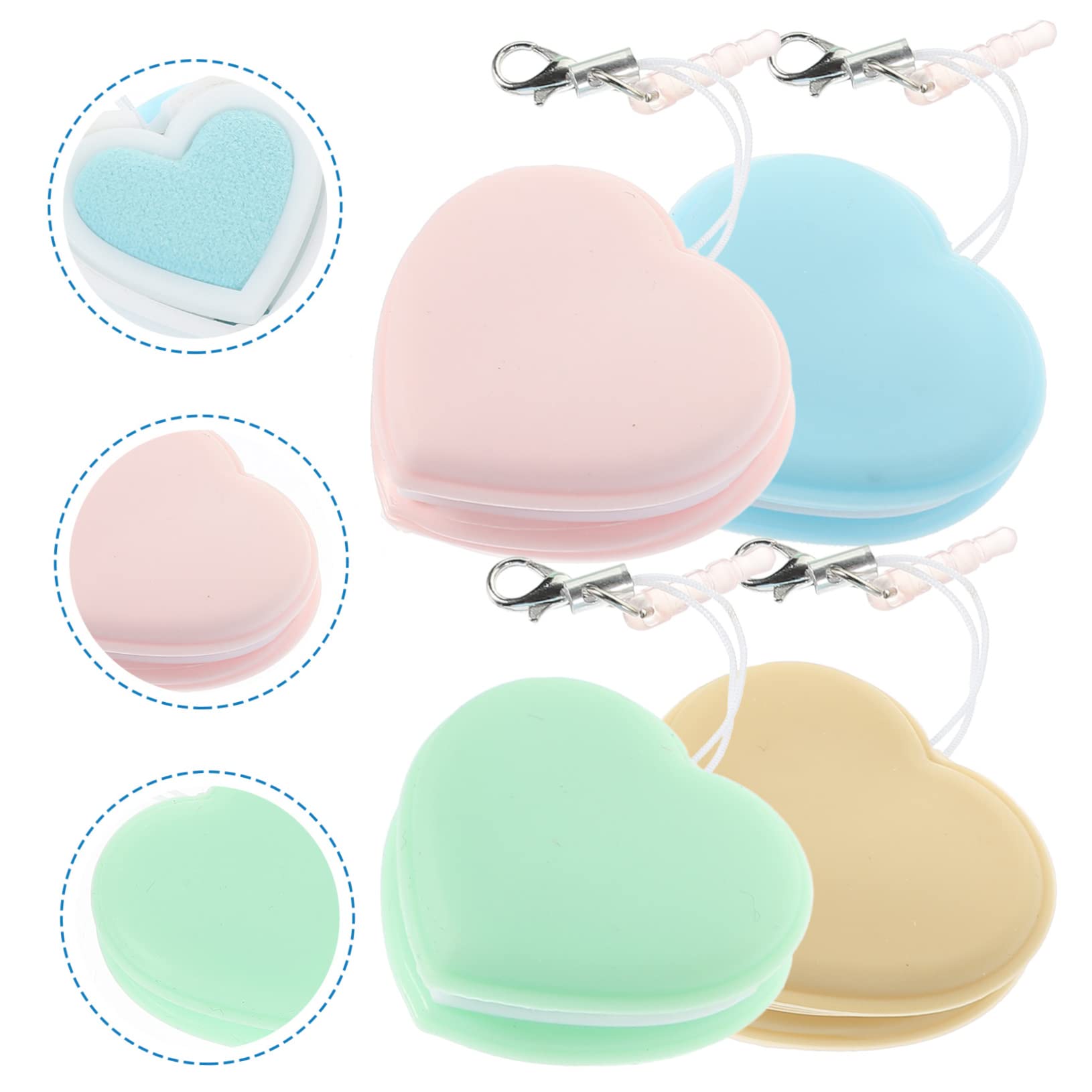 FOMIYES 5 Set Tergicristallo Del Telefono Accessori Telefono Accessori Cellulari Pulitore Del Telefono Salviette Per La Pulizia Delle Lenti Panni Per La Pulizia Delle Lenti Pp 4 Pezzi * 5