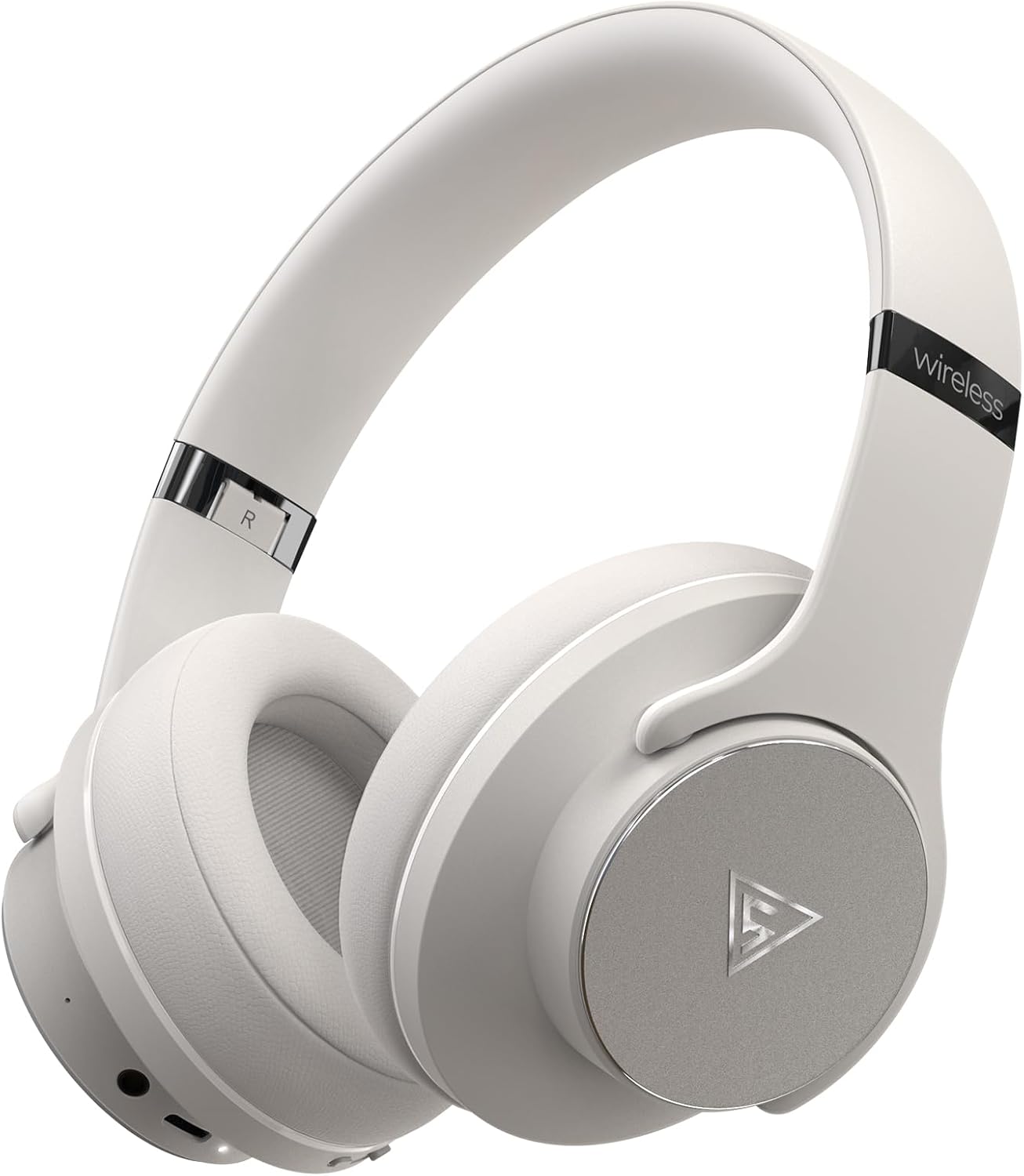 DOQAUS Bluetooth with 3 EQ Modes, 90 Hrs Playtime Wireless Headphones, Soft Over ear headphones, Multipoint Connection headphones, Bluetooth 5.3, Foldable & Wired Mode for Phone/PC-Ice Grey DOQAUS Bluetooth with 3 EQ Modes, 90 Hrs Playtime Wireless Headphones, Soft Over ear headphones, Multipoint Connection headphones, Bluetooth 5.3, Foldable & Wired Mode for Phone/PC-Ice Grey