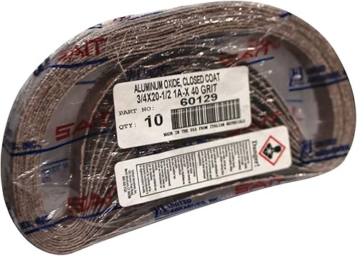 Miniatura 2 de Sait 60129 - Cinturón de lijadora de óxido de aluminio, 34x20-12