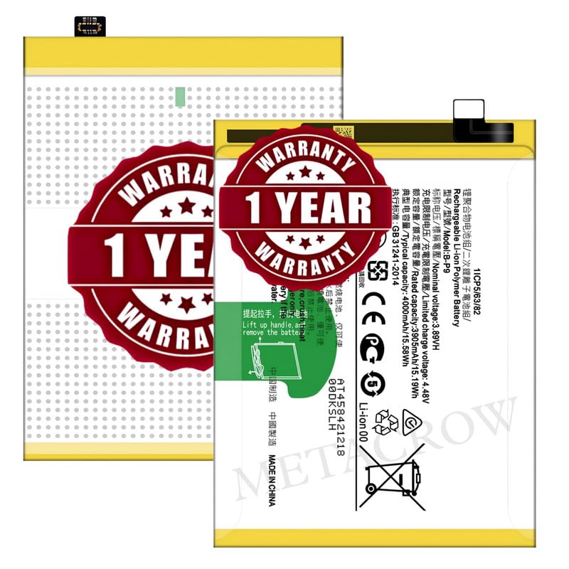 Original B-P9 Battery Compatible for Vivo V21 (V2066, V2108) | V21 5G (V2050) – (4000mAh) – 1 Year Warranty_JK1