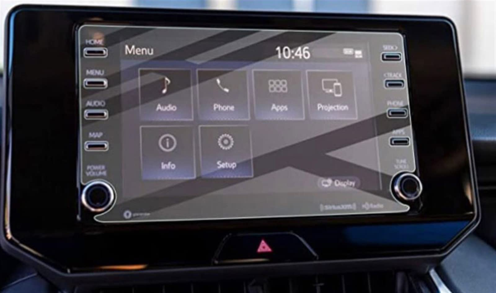 Écran d'affichage autoradio Toyota Venza 2021 2022 protecteur verre trempé 8 pouces pour GPS