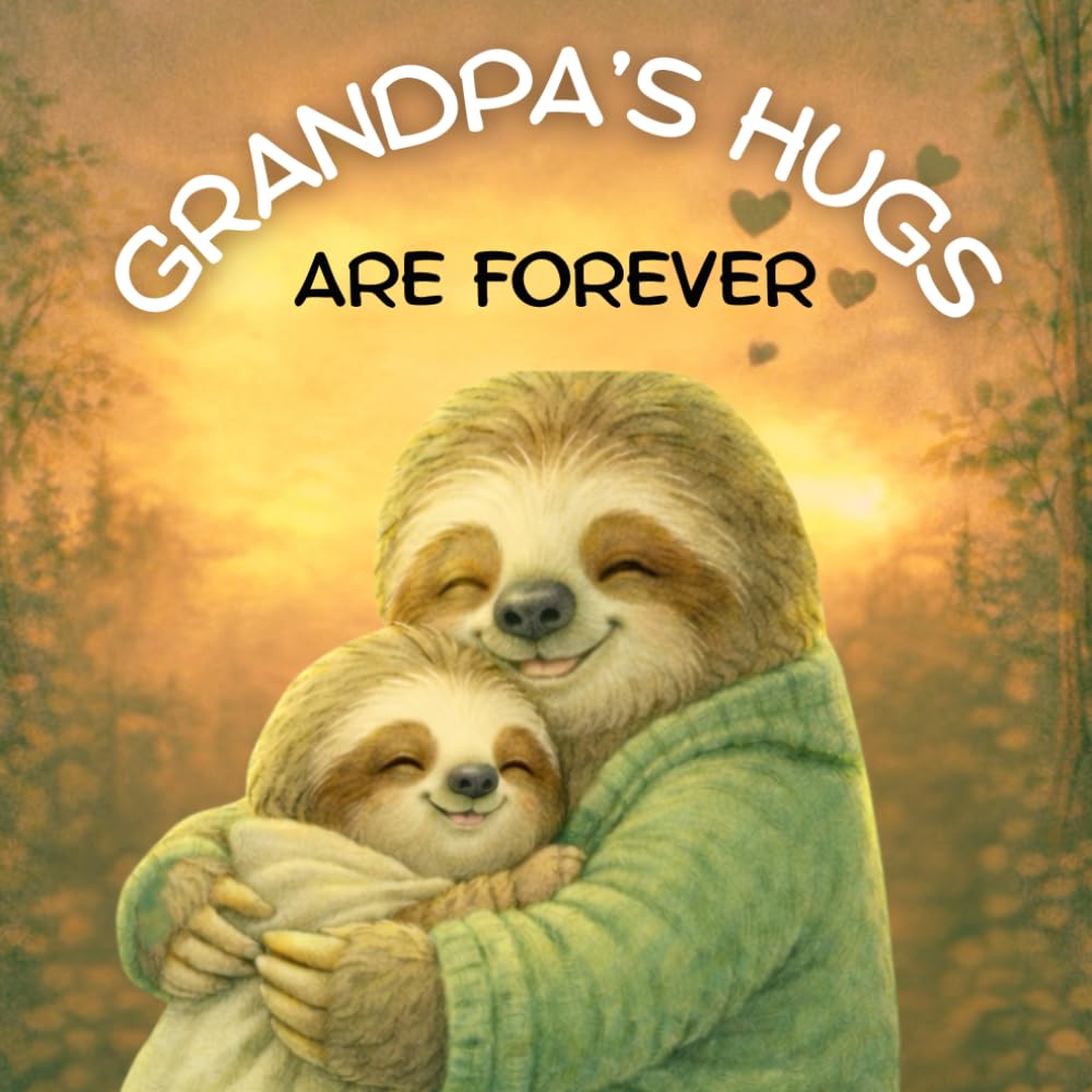 Grandpa's hugs are forever: A Sweet “Grandpa Loves Me” Picture Book for Babies and Toddlers, Perfect Gift from Grandpa
