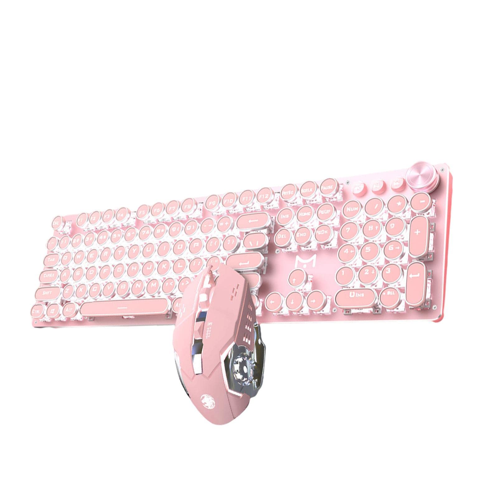 Merishopp Keyboard Combo Kit 104 Keys Optical and Mouse with Headphone for PC F Pink | Computers/Tablets & Networking | Keyboards, Mice & Pointers | Keyboards & Keypads-picture-29