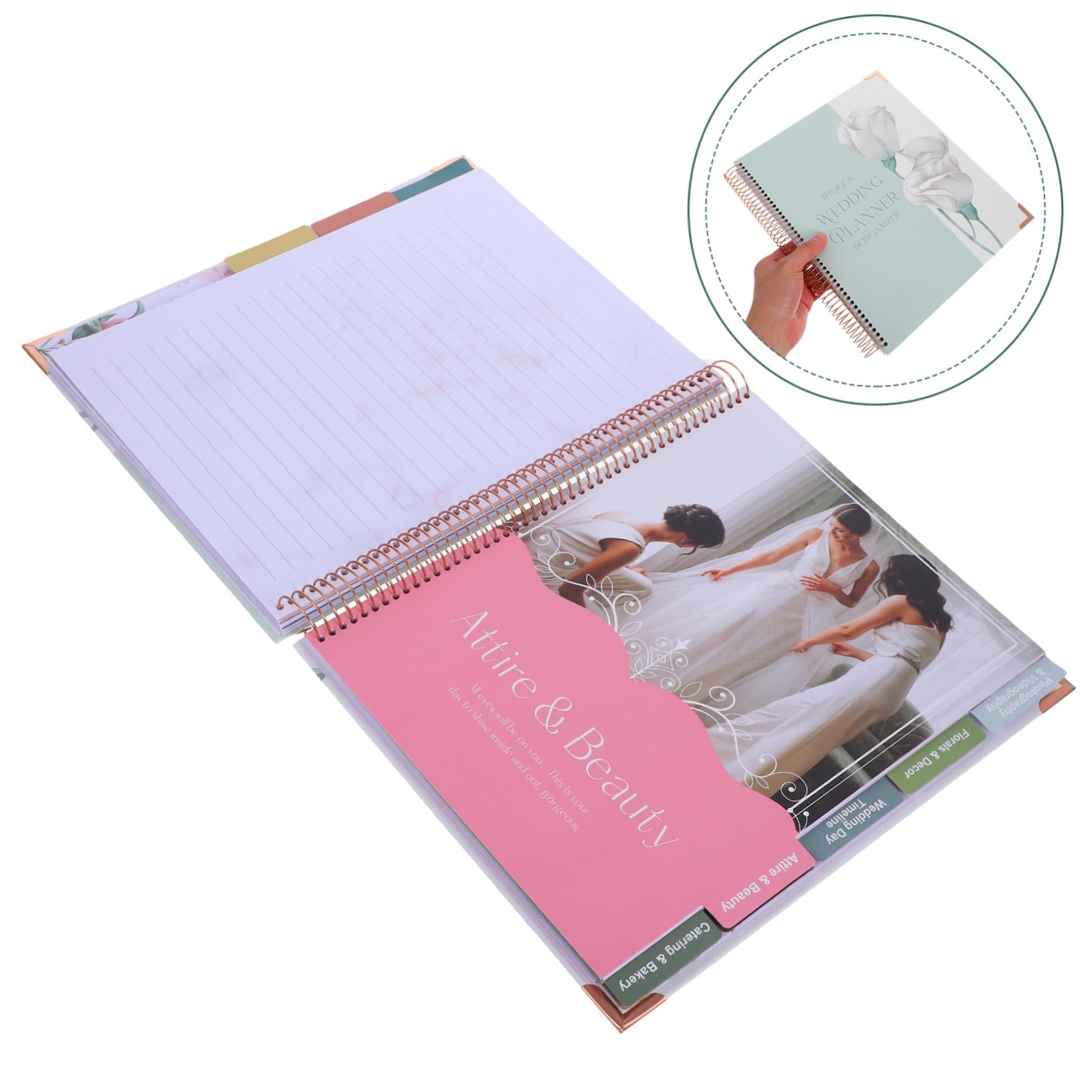 Hochzeitsplaner Buch Mit Detaillierter Budgetplanung Zeitplan Und Notizbereich Für Bräute Organisieren Sie Ihre Mit Leichtigkeit Und Stil