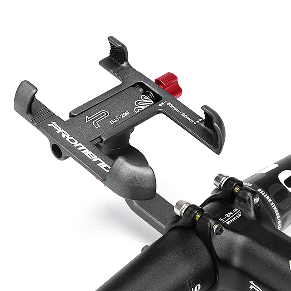 handyhalterung rennrad vorbau SIUKE Fahrrad Aluminiumlegierung 360° Rotation Fahrrad Vorbau Handyhalter Elektronik & Foto CheckoutSpec= 8Nm Gears of War: Die Größe:Shiny Black