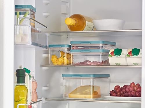 Miniatura 4 de MEPAL, Omnia - Cajas de almacenamiento de alimentos con tapa para salami, embutidos, pavo, bolonia, delicatessen y almuerzo, sin BPA, blanco