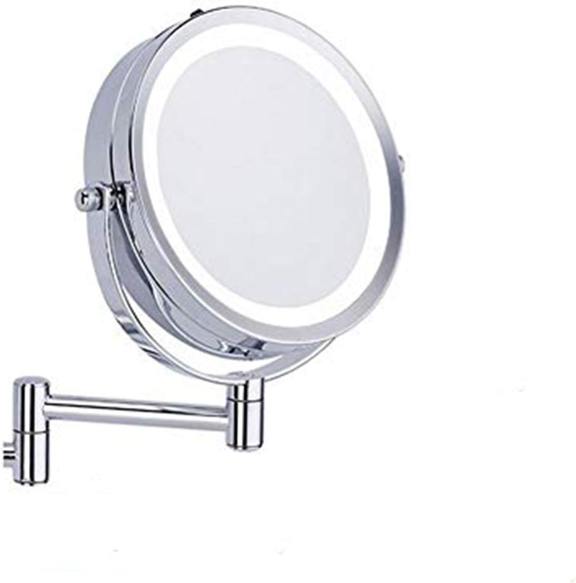 8.5 Inch Bathroom Shaving Mirror Wall Mounted Makeup Mirror Extendable