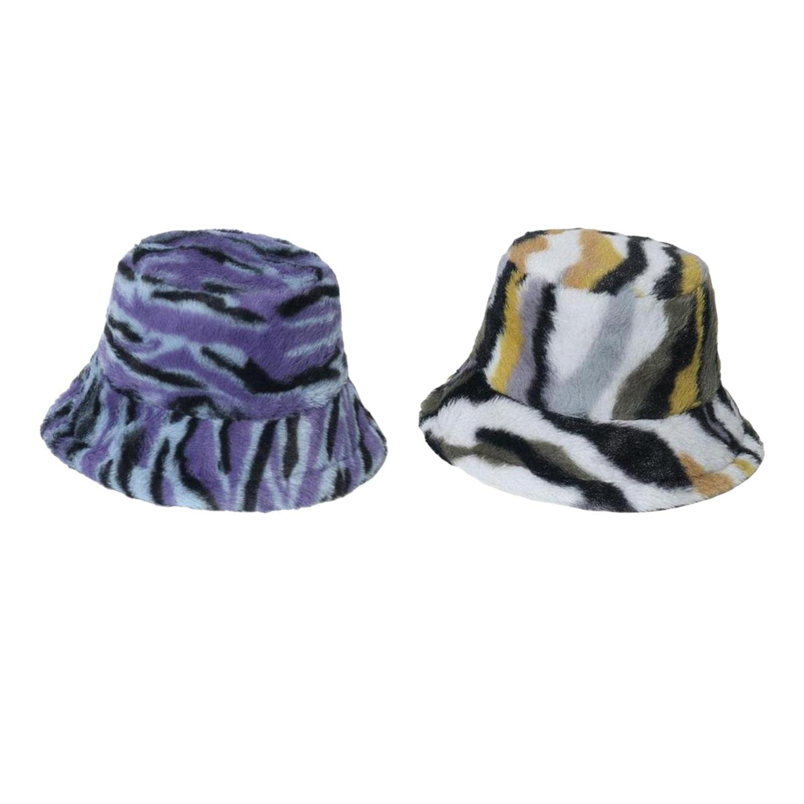 Merishopp Trendy Faux Plush Bucket Hat Fisherman Caps Casual Headwear Hats | Clothing, Shoes & Accessories | Womens Accessories | Hats-picture-29