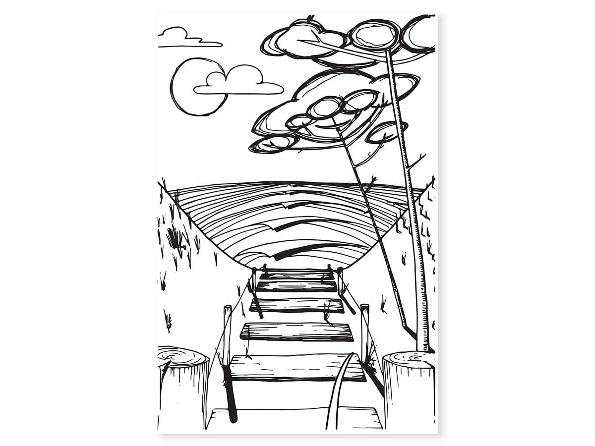 Tableau Spot landais Toile imprimee 40x60 cm pour habiller un mur vide avec elegance