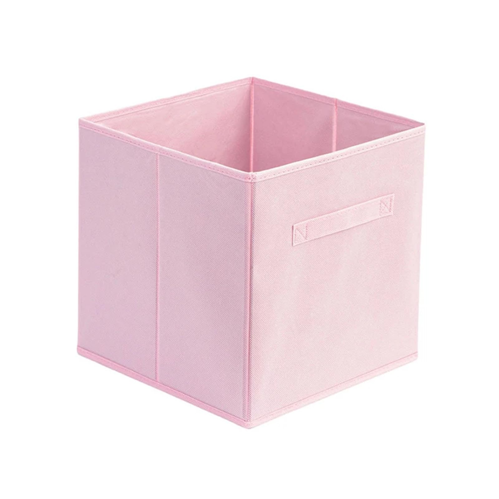 MFESFCS Canvas Storage Boxes With Handle Basket Non-woven Folding Fabric Box Cube Sundries Organizer Storage Bins(A6)