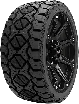 Gripmax MaxGrip R/T+ R/T All-Terrain Mud Off-Road Light Truck Radial Tire-37X13.50R26LT 37X13.50X26 37X13.50-26 117Q Load Range F LRF 12-Ply BSW Black Side Wall