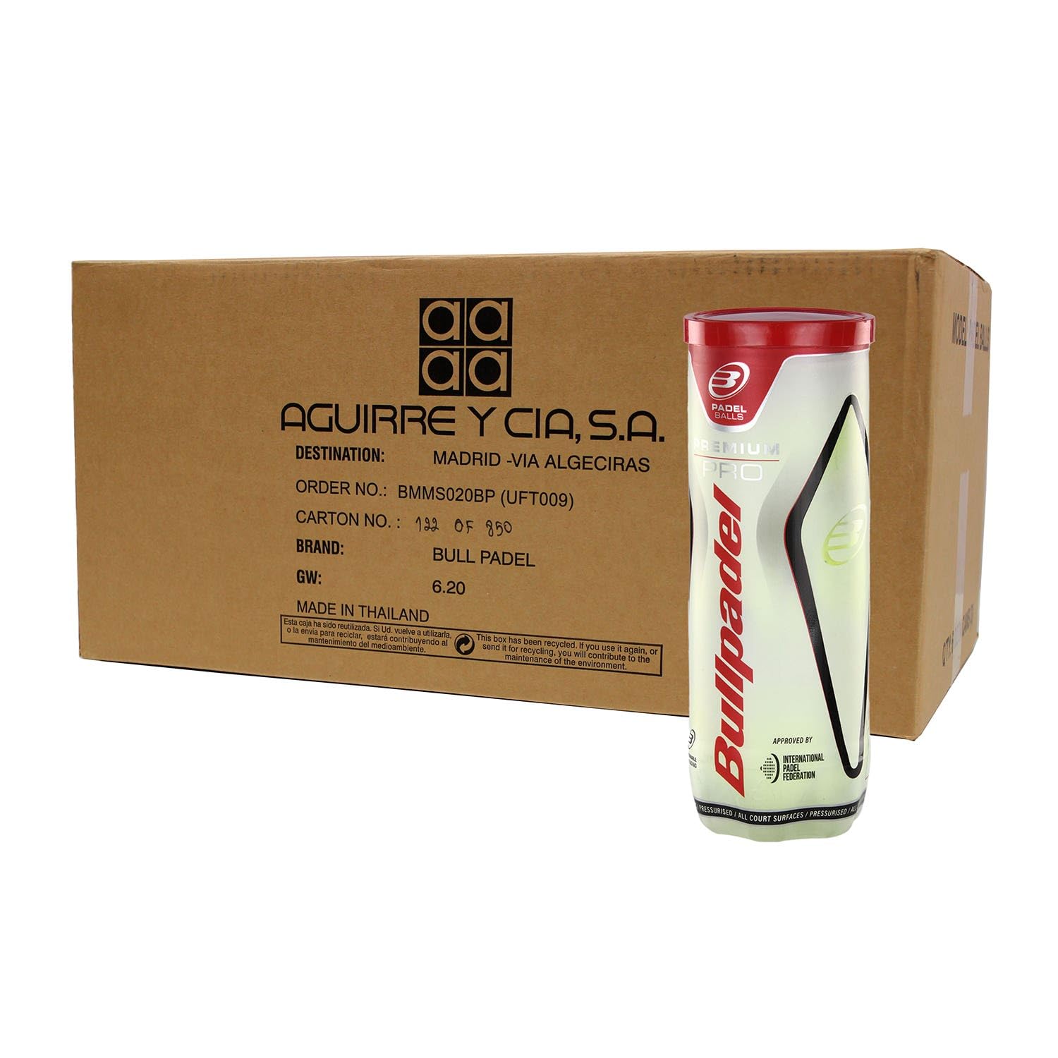 Cajon Bullpadel Premium Pro