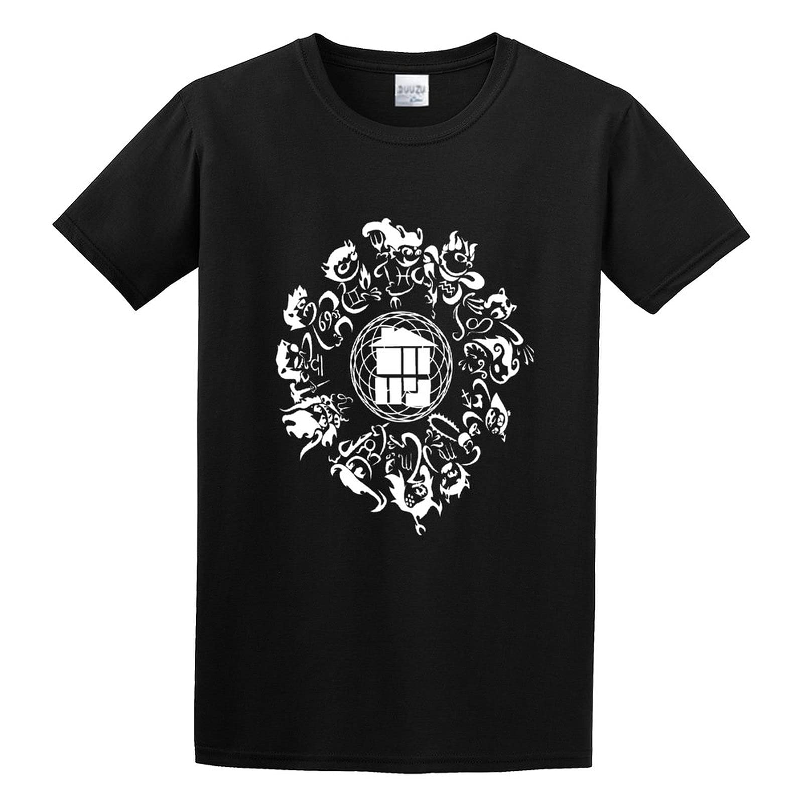 Homestuck Hivebent Fashion Style Mens T-Shirt Unisex Graphic Black Tee Shirt L