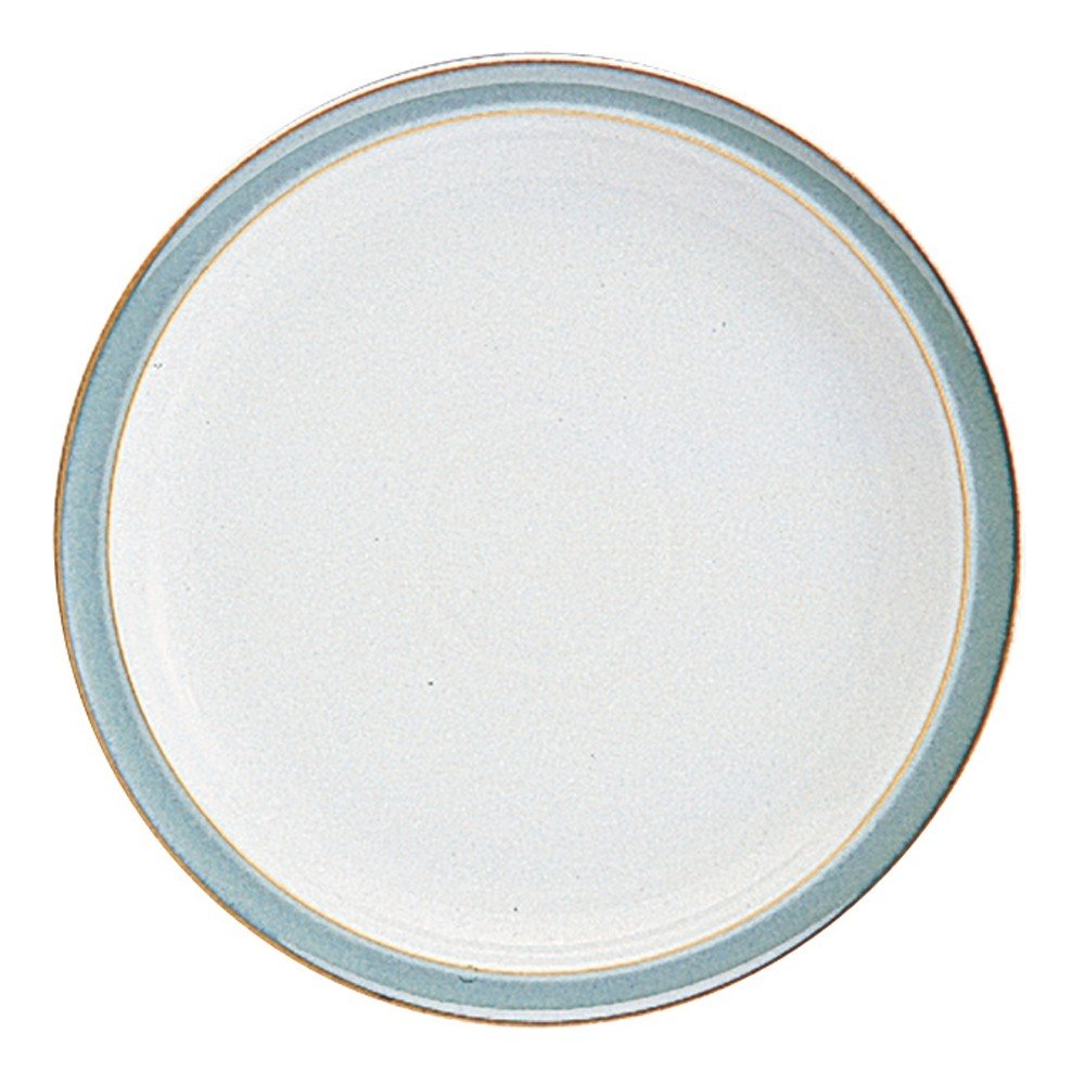 Denby Green,White Regency Green Dinner Plate 26.5 Cm