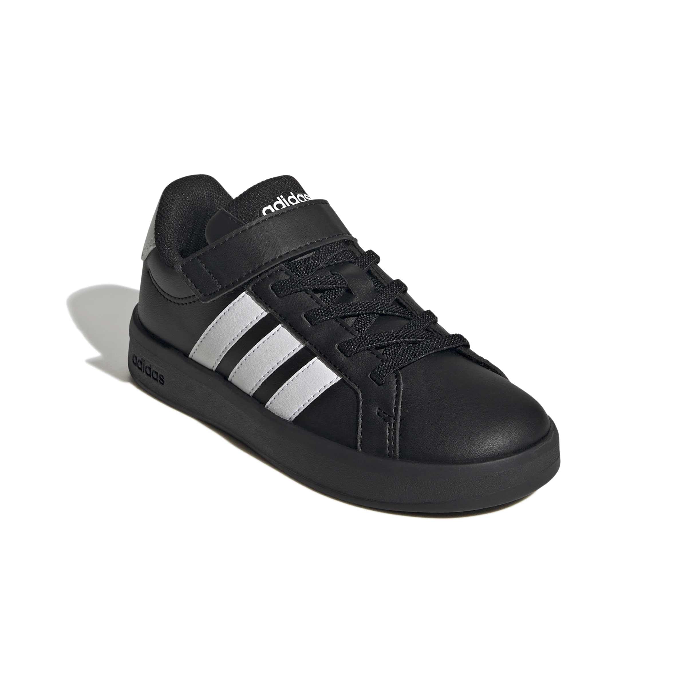 adidas Uniseks - dzieci GRAND COURT 3.0 SHOES CHILDREN, ftwr white/core black/core black, 31 EU