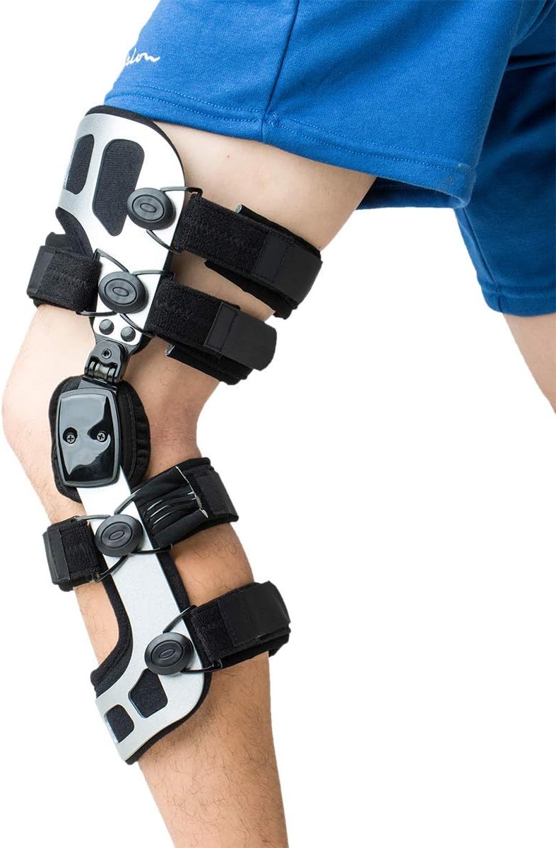 Orthomen Arthritis (OA) Knee Brace Preventive Protection & Relief from Knee Joint Pain/Degeneration- Men & Women(L/Right)