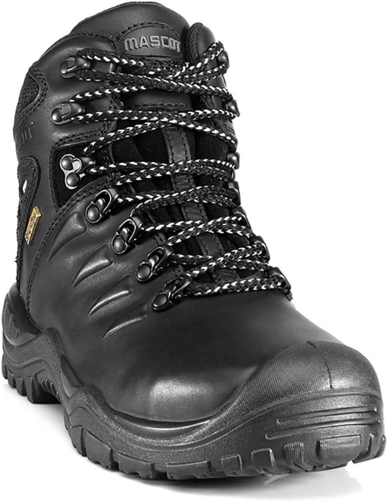 Mascot F0169-902-09 Kamet Plus Footwear Industry S3 Laces Safety Boot, Size 1148, Black