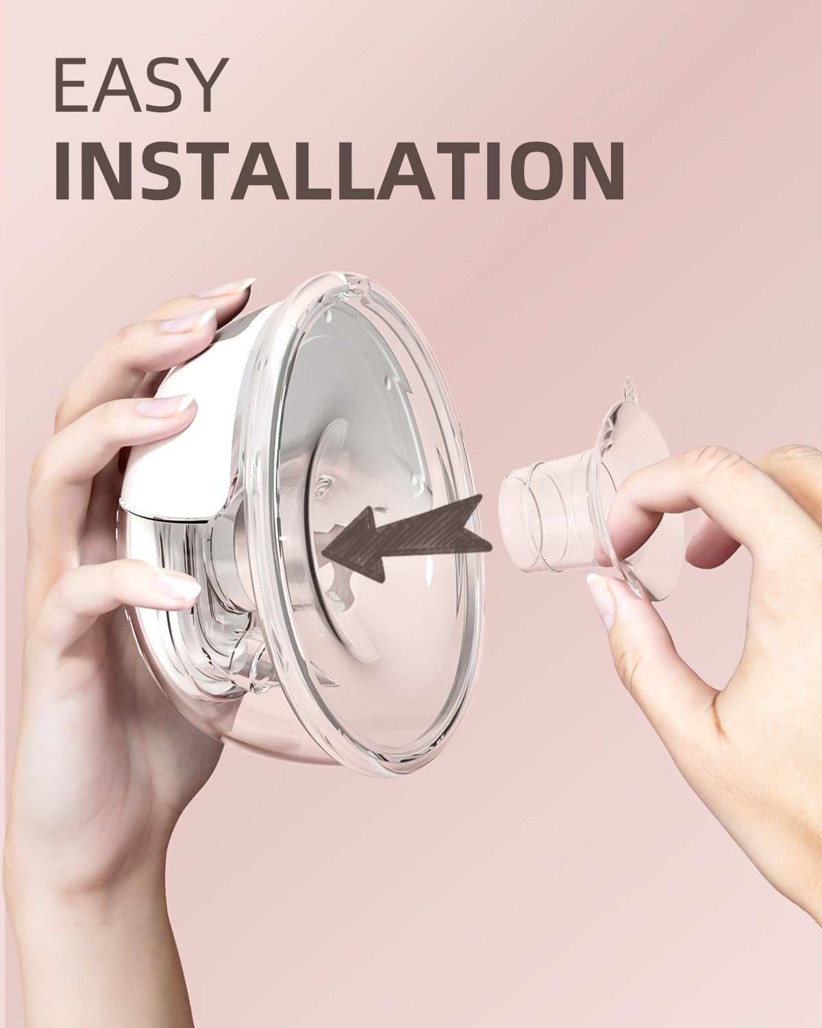 4 pieces brida de 19mm, brida de silicona ultrasuave, ajuste cómodo y diseño a prueba de fugas. Compatible con extractor de leche eléctrico KISSBOBO K5/K6 – Piezas de silicona para mayor confort