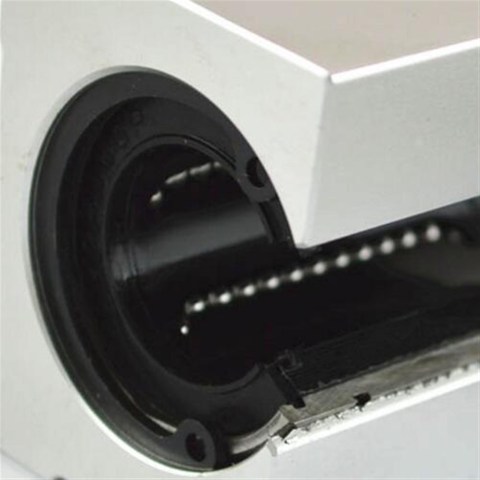 Deslizador de cojinete lineal con riel deslizante 2/4 piezas SBR16UU 16 mm Cojinete lineal abierto Bloque deslizante Pieza for guía(4PCS)