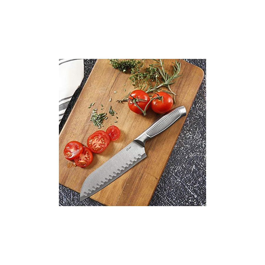 Oster-Edgefield-Stainless-Steel-Cutlery-Knife-Block-Set-14-Piece-Brushed-Satin Oster Edgefield Stainless Steel Cutlery Knife Block Set, 14-Piece, Brushed Satin