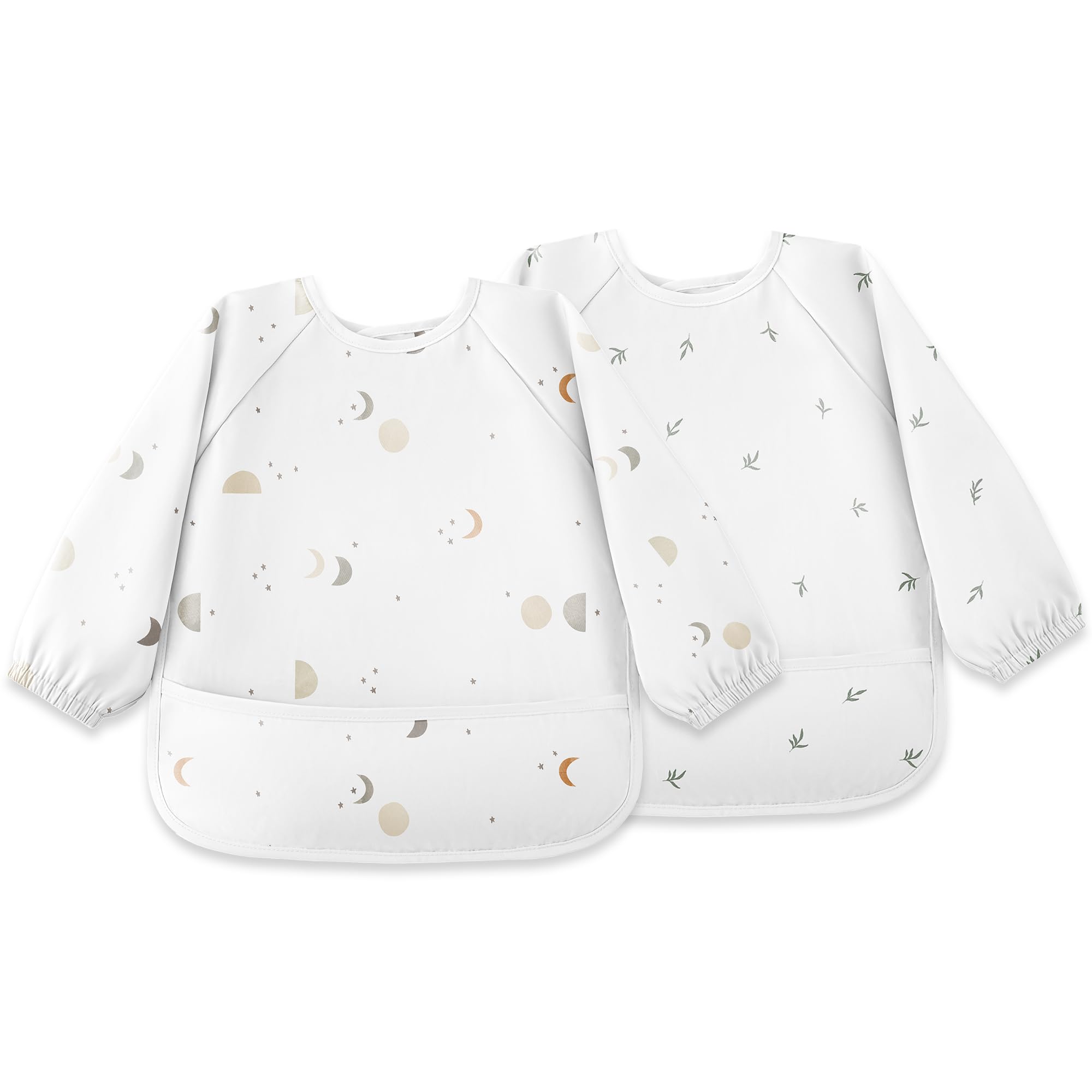 Susurration Baby Bibs with Sleeves