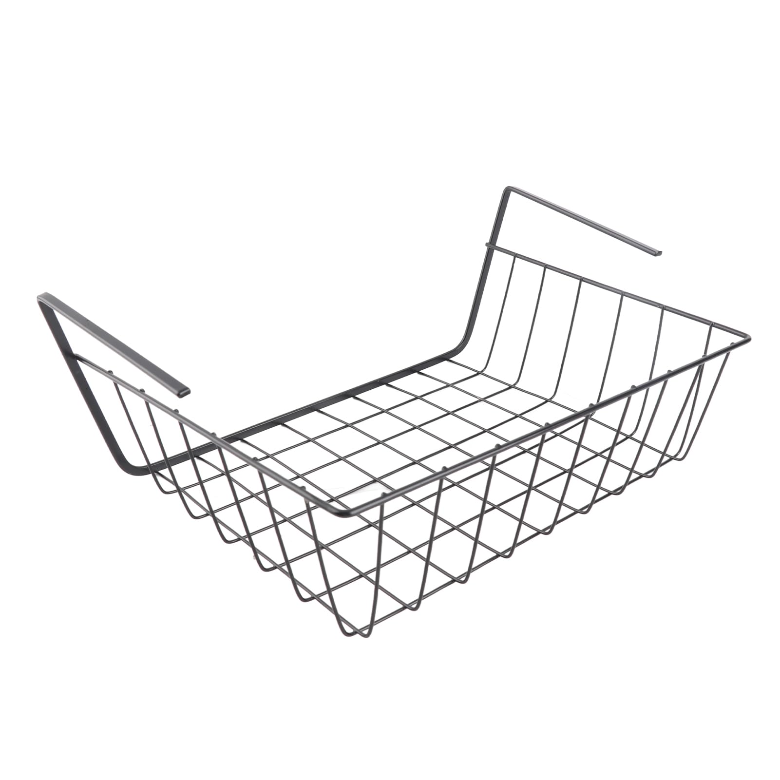 Tbest Podkoszyk do Przechowywania Pod półką, Wiszący Druciany Design