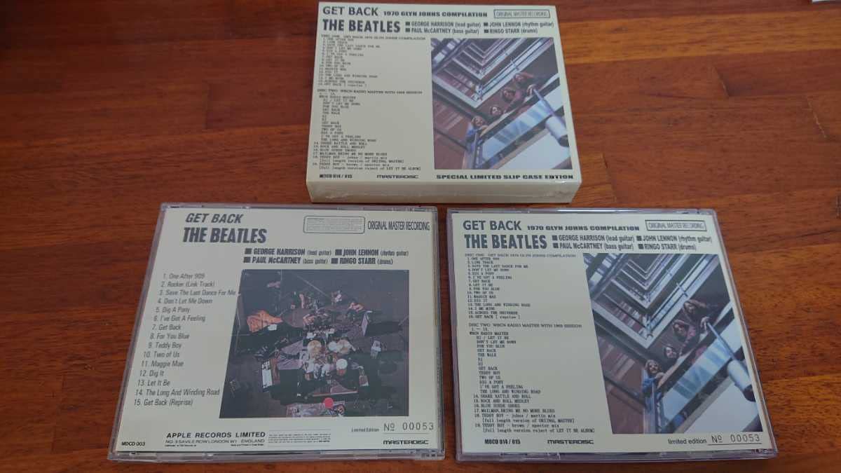 Amazon.co.jp: 名盤セットMASTERDISC Beatles “GET BACK Special 
