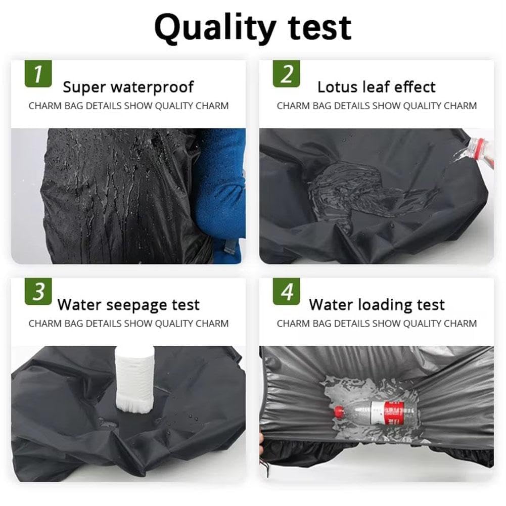 Impermeabile Regolabile Antipolvere Zaino Copertura Sport Outdoor Escursionismo Ultralight 20-80L