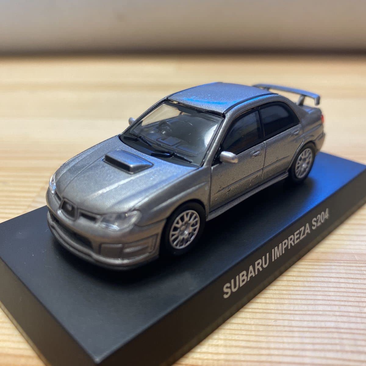 Amazon.co.jp: 1/64 Kyosho Sanx Subaru Impreza S204 Silver : Hobbies
