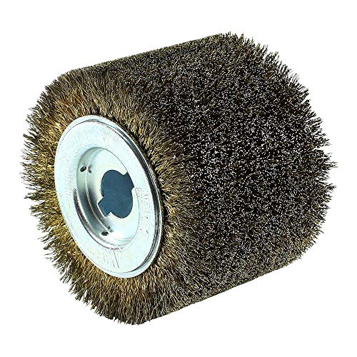 Image of CS Unitec | PTX Steel Stranded Wire Wheels | Metal Grinder Tool Attachment | 4 inch Diameter x 2-7 /8 inch Wide