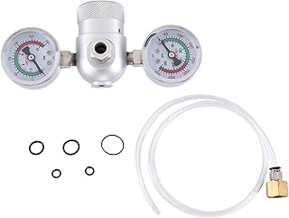 PEKKA Whipped Cream Pressure Regulator Valve with Hose Line and Adapter for Whipped Cream Chargers 0.95 Liter 580G Tank