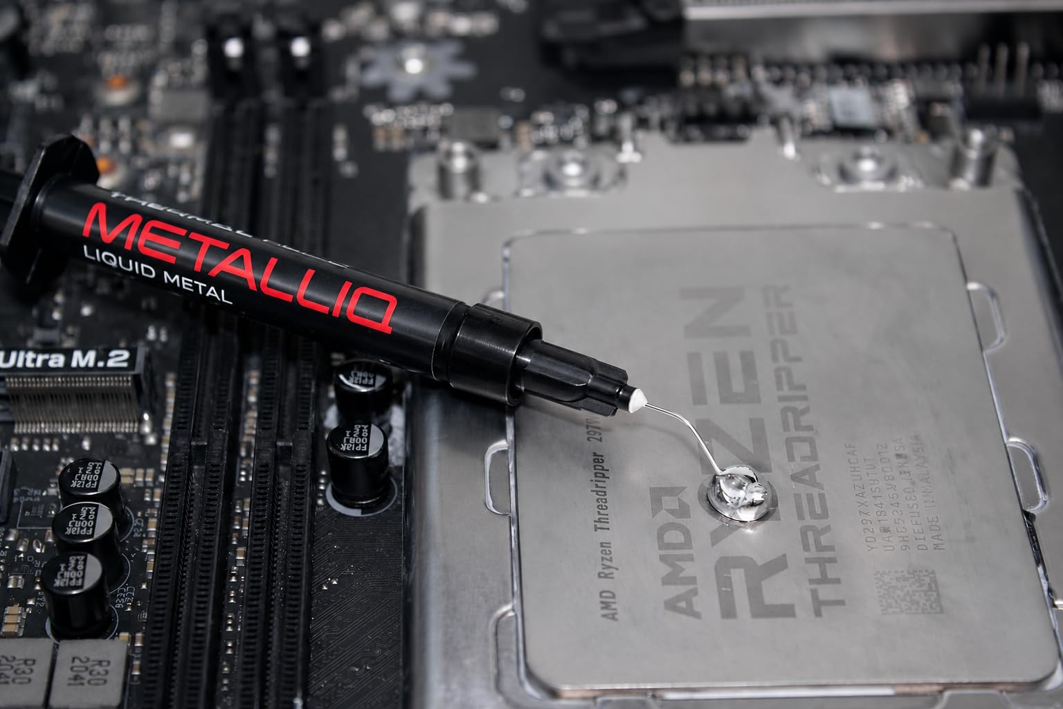 METALLIQ 3.5g Flüssigmetall Wärmeleitpaste für CPU & GPU – Extreme Performance für PS5 Gaming PC Builds & Modding Projekte