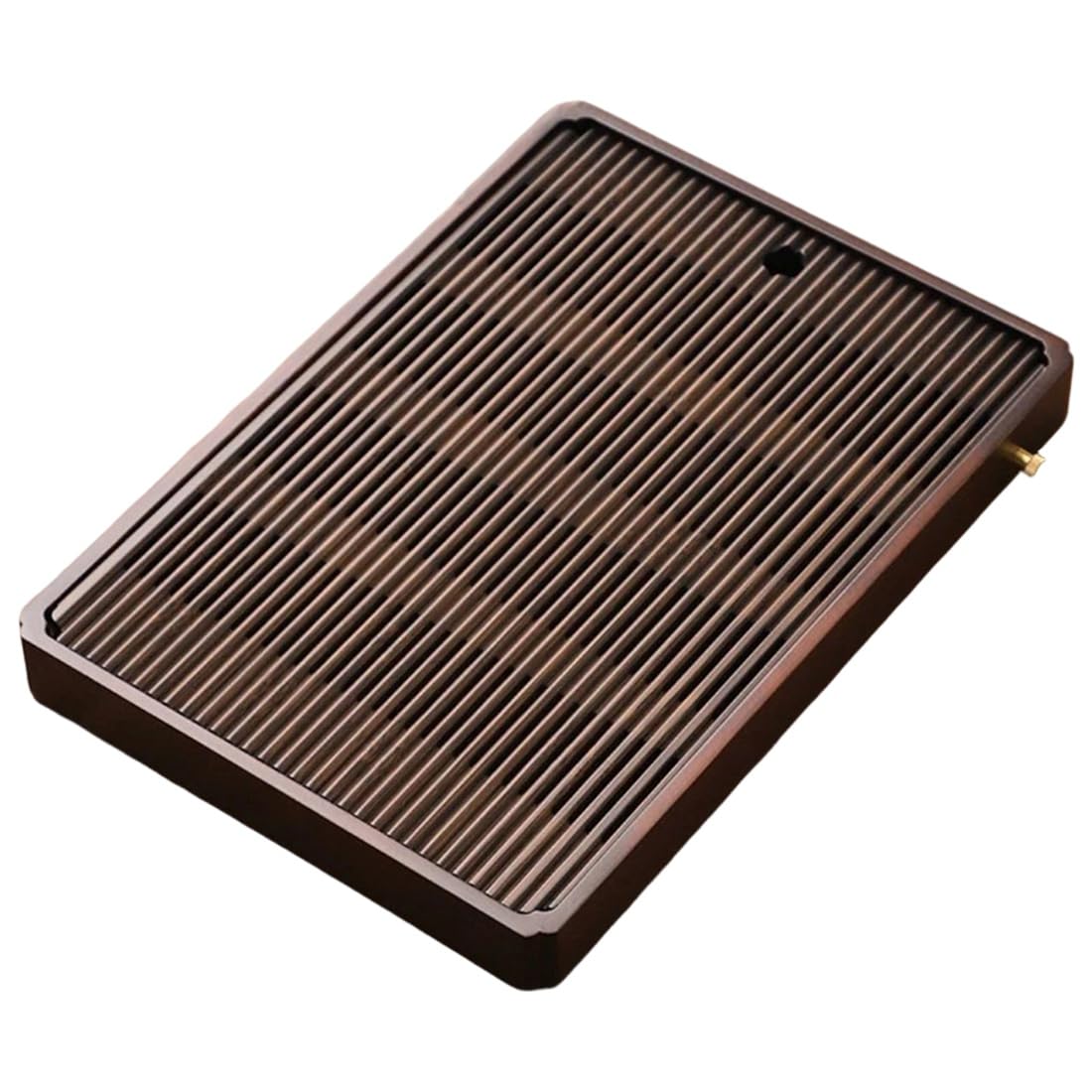 UDSKNV[KSL Rectangular Tea Tray Reusable Tea Board Tea Storage Tray Water Storage Saucer Chinese Natural Bamboo Tea Tray L