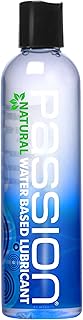 Natural Water-Based Personal Lubricant, 8 Fl Oz โ Premium, Non-Sticky, Easy-to-Clean Formula for Smooth, Comfortable Use