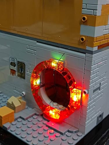 Miniatura 7 de Kit de iluminación LED de bloques brillantes para Lego 76218 Marvel Sanctum Sanctorum