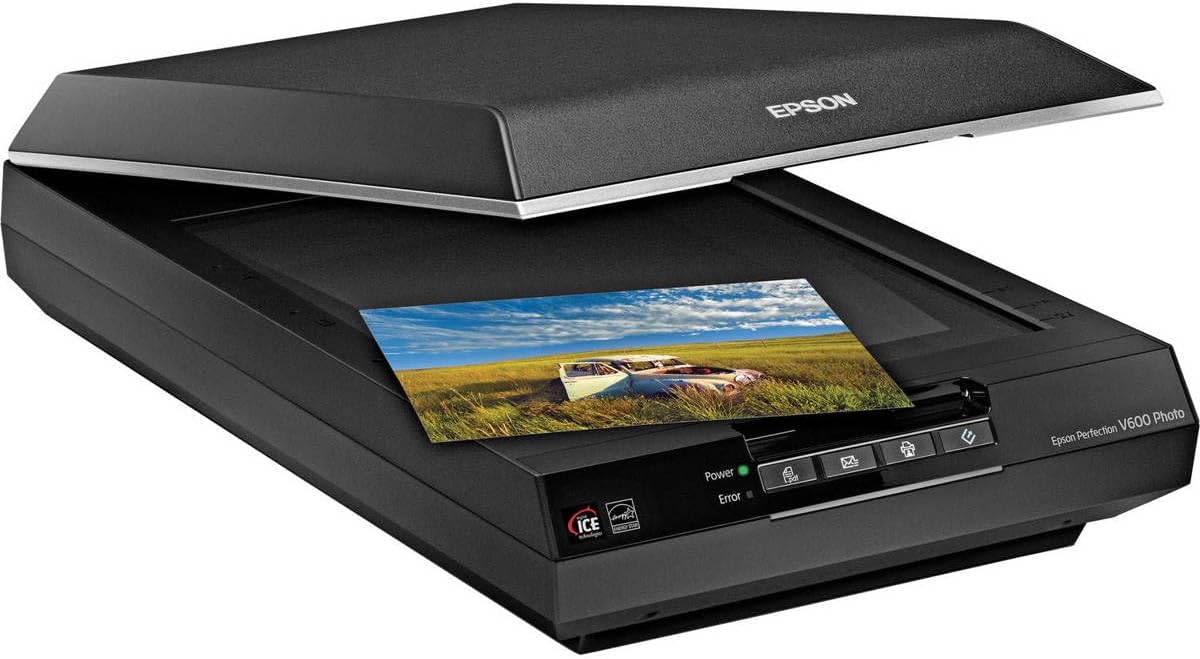 Epson Perfection V600 Color Photo, Image, Film, Negative & Document Scanner